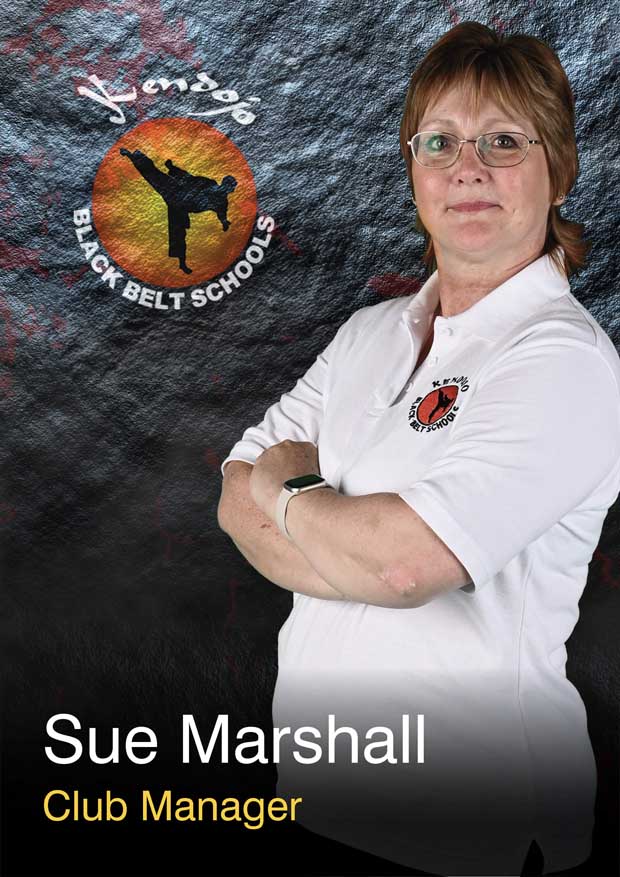 Club Manager Sue Marshall